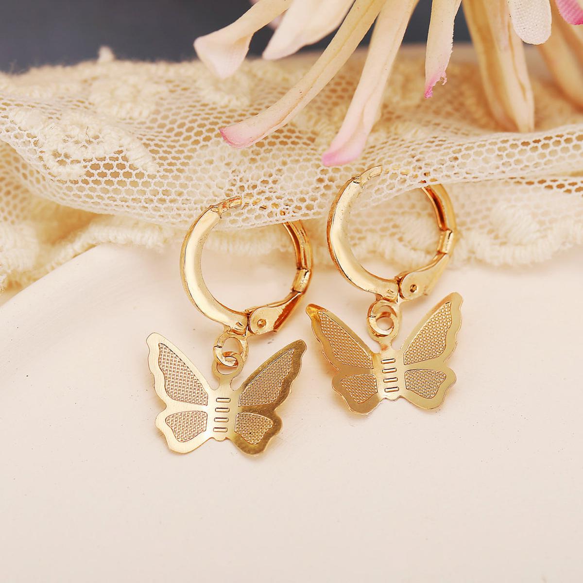 Korean Jewellery New Trendy Earings Jewellery For Girls Gold Earings Jewellery For Girls