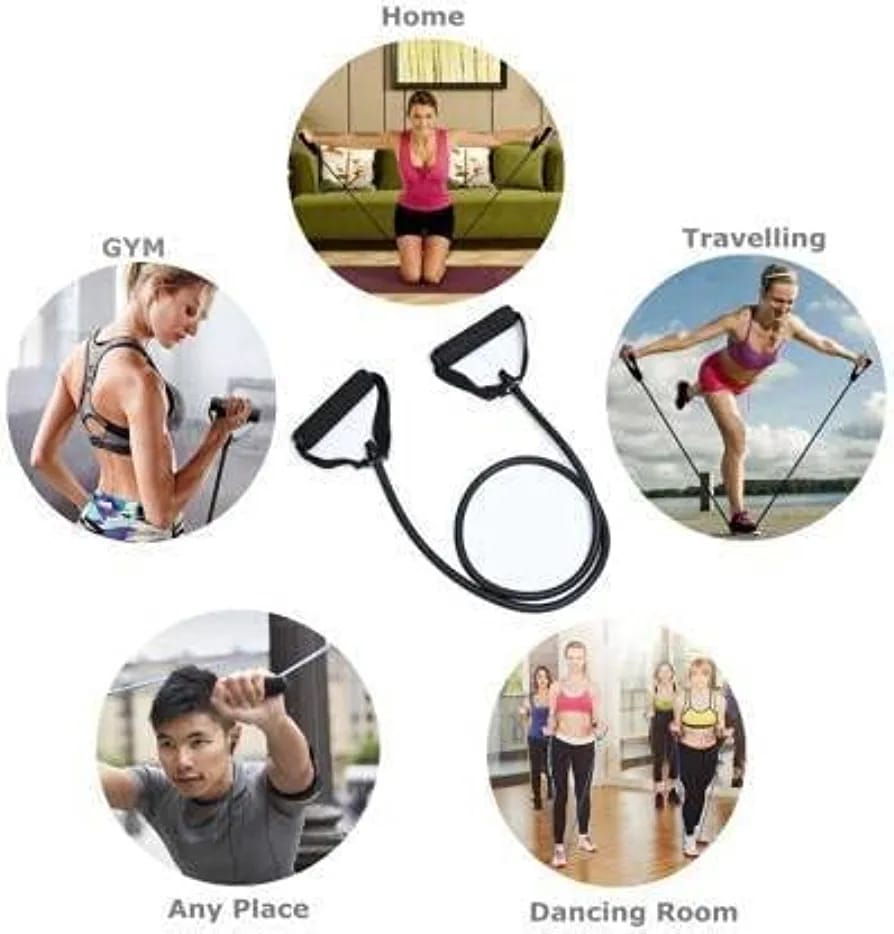 Resistance Training Bands Workout Exercise For Yoga Fitness Equipment 8 Type Bodybuilding Muscle Expander Developer