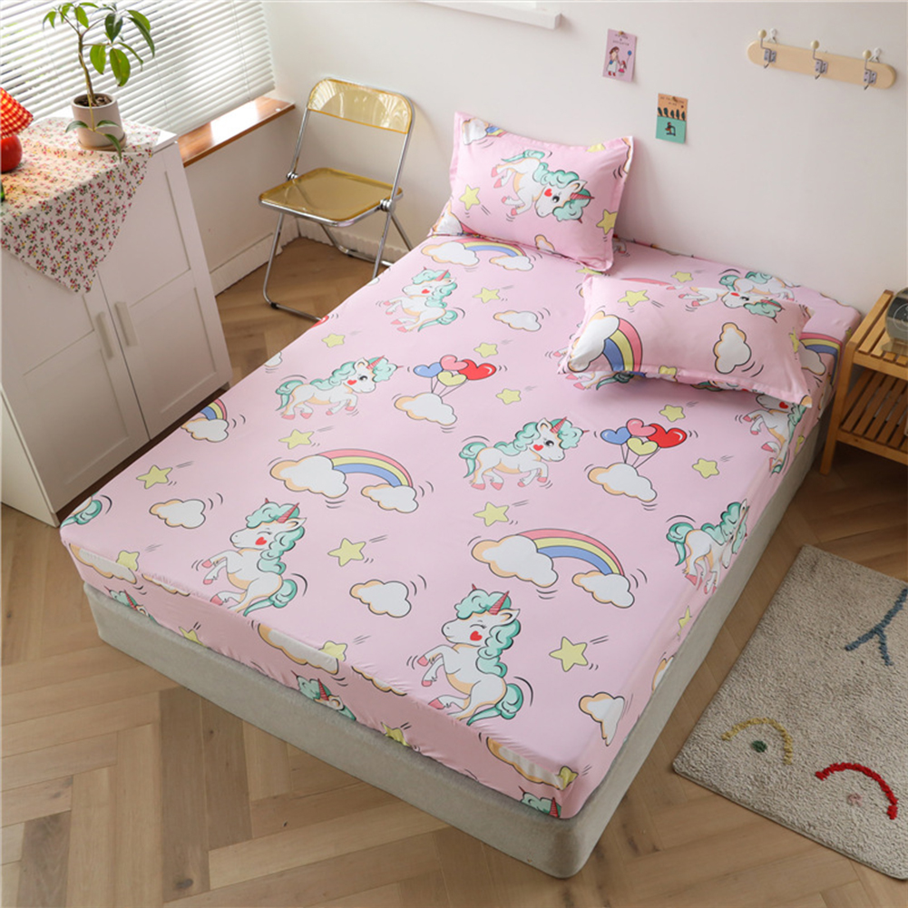 unicorn fitted sheet single