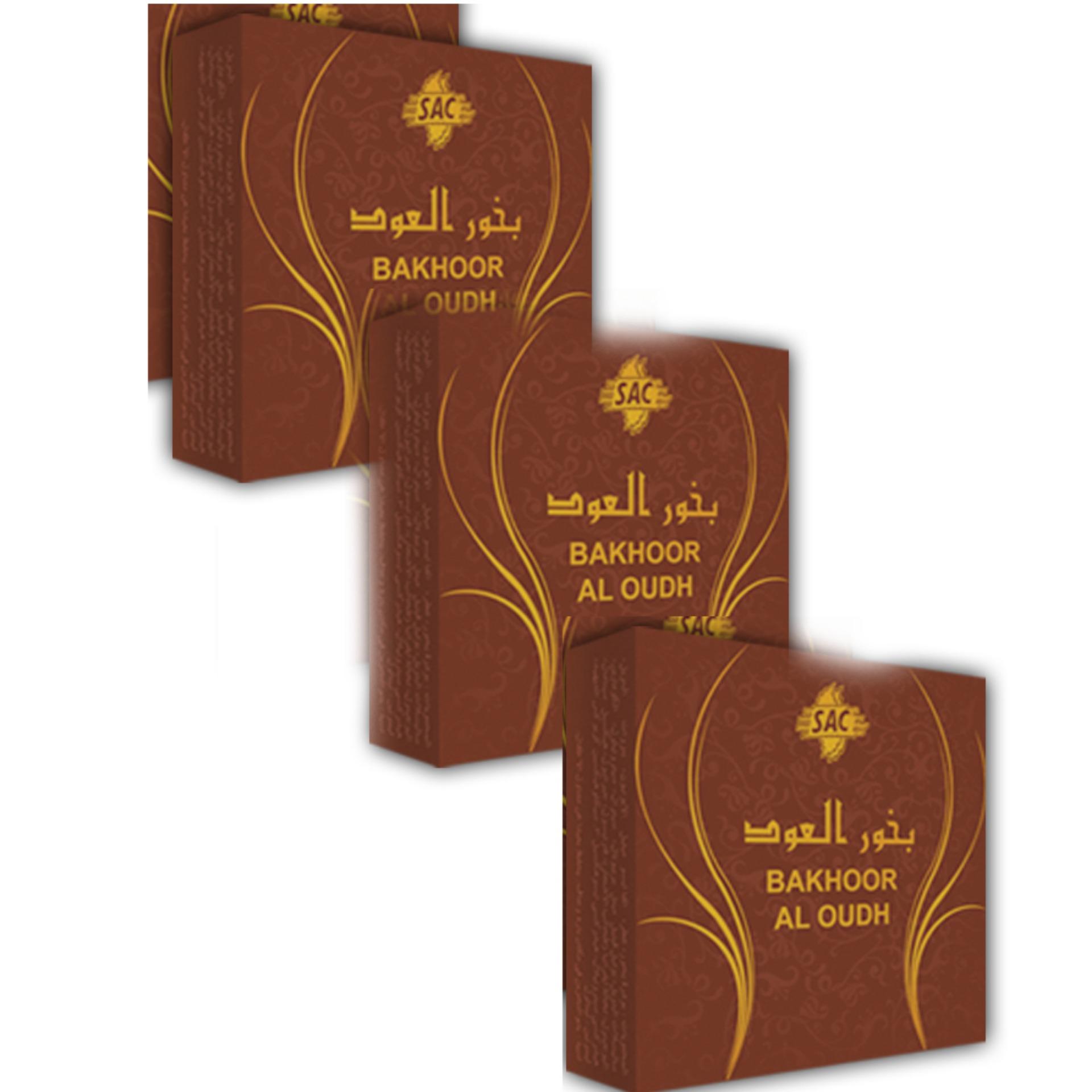 Pack Of 3 Al Oudh Bakhoor - Oudh Incense Fragrance - Bakhoor Powder ...