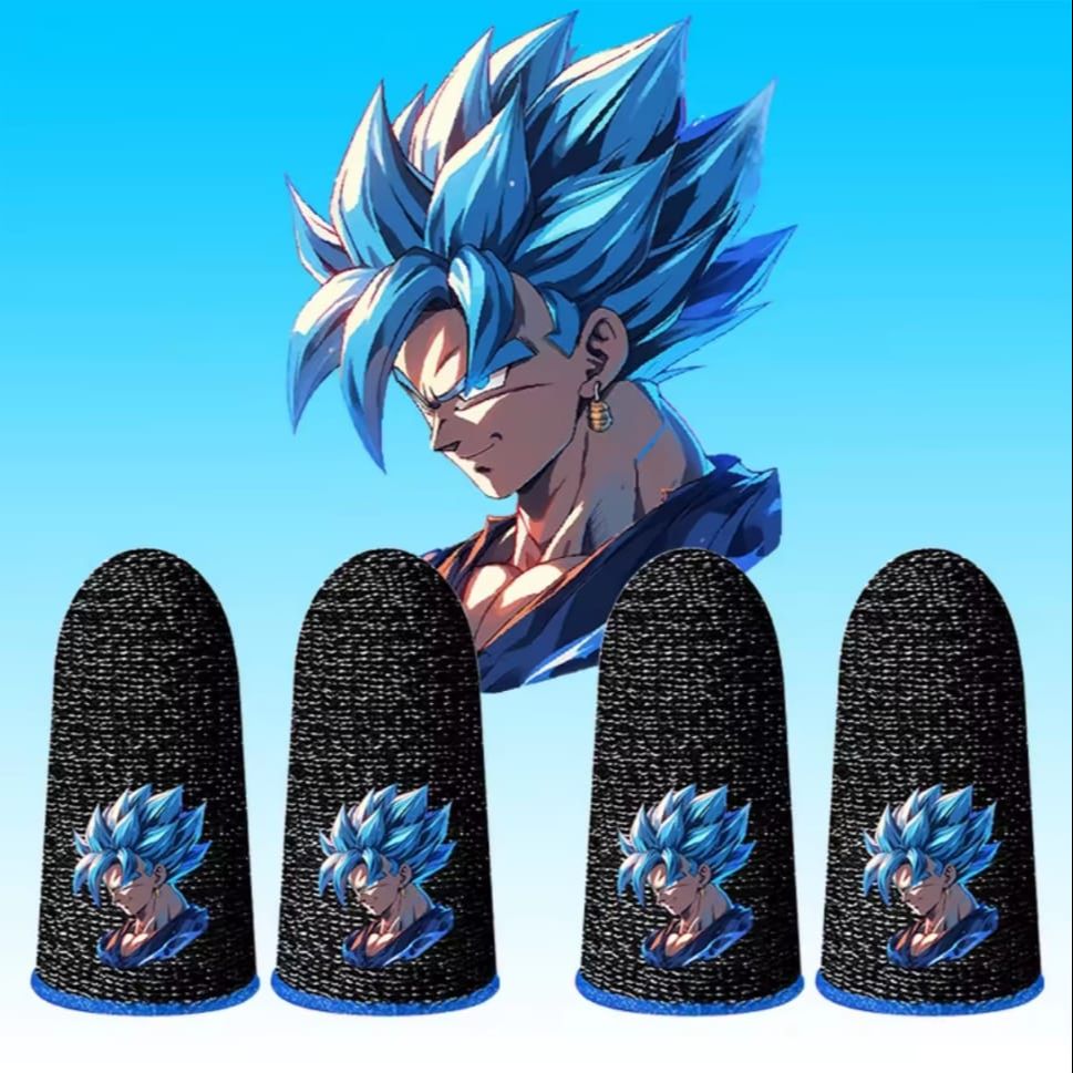 LAZA Free Fire Gaming Finger Sleeves 2PCS with Premium Storage Case | Super Conducting Fiber | Ultra Sensitive Touch | Sweat Proof | Mobile Gaming Accessories