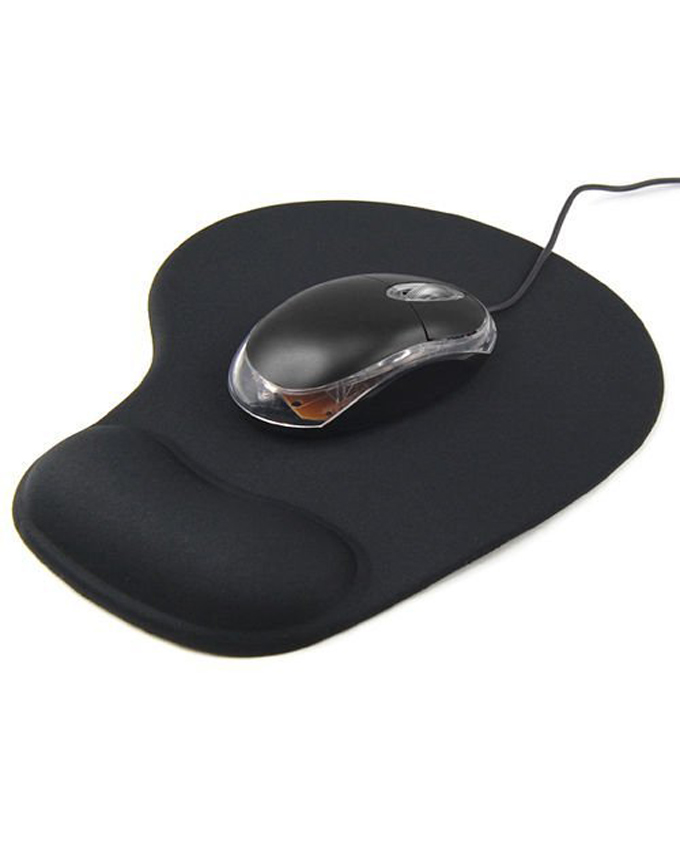 Ergonomic Mouse Pad with Wrist Support for Computer/Laptop/Notebook - Comfortable Gaming Mouse Mat