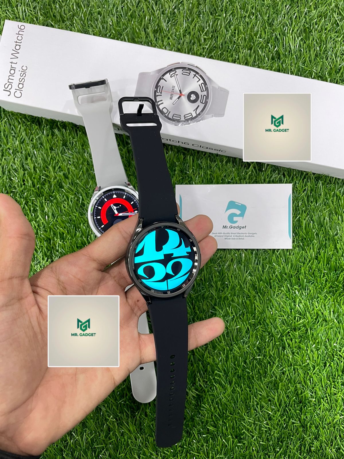 JS Watch 6 Classic Smart Watch | Round Dial Smart Watch | Full Bezel ...