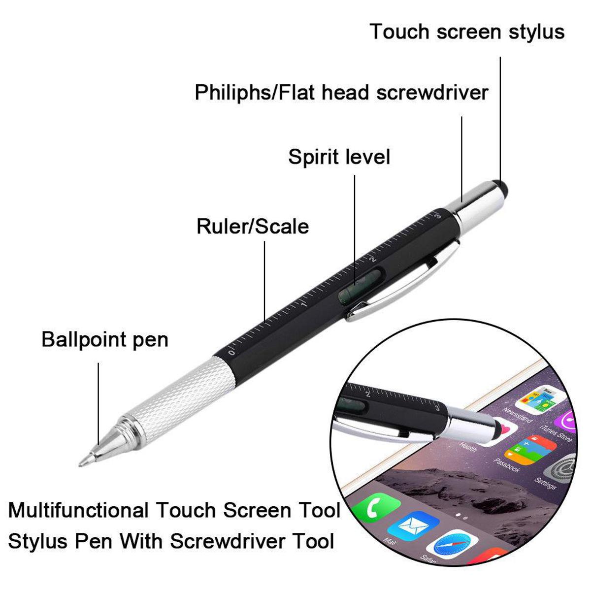 in Multifunctional Touch Screen Stylus Ballpoint Pen with