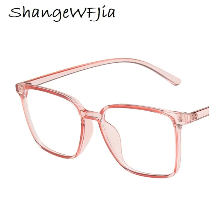The Jewels Gallery New Transparent Anti Glare UV Eye Glasses for Men and Women White Frame Glasses for Girls and Boys