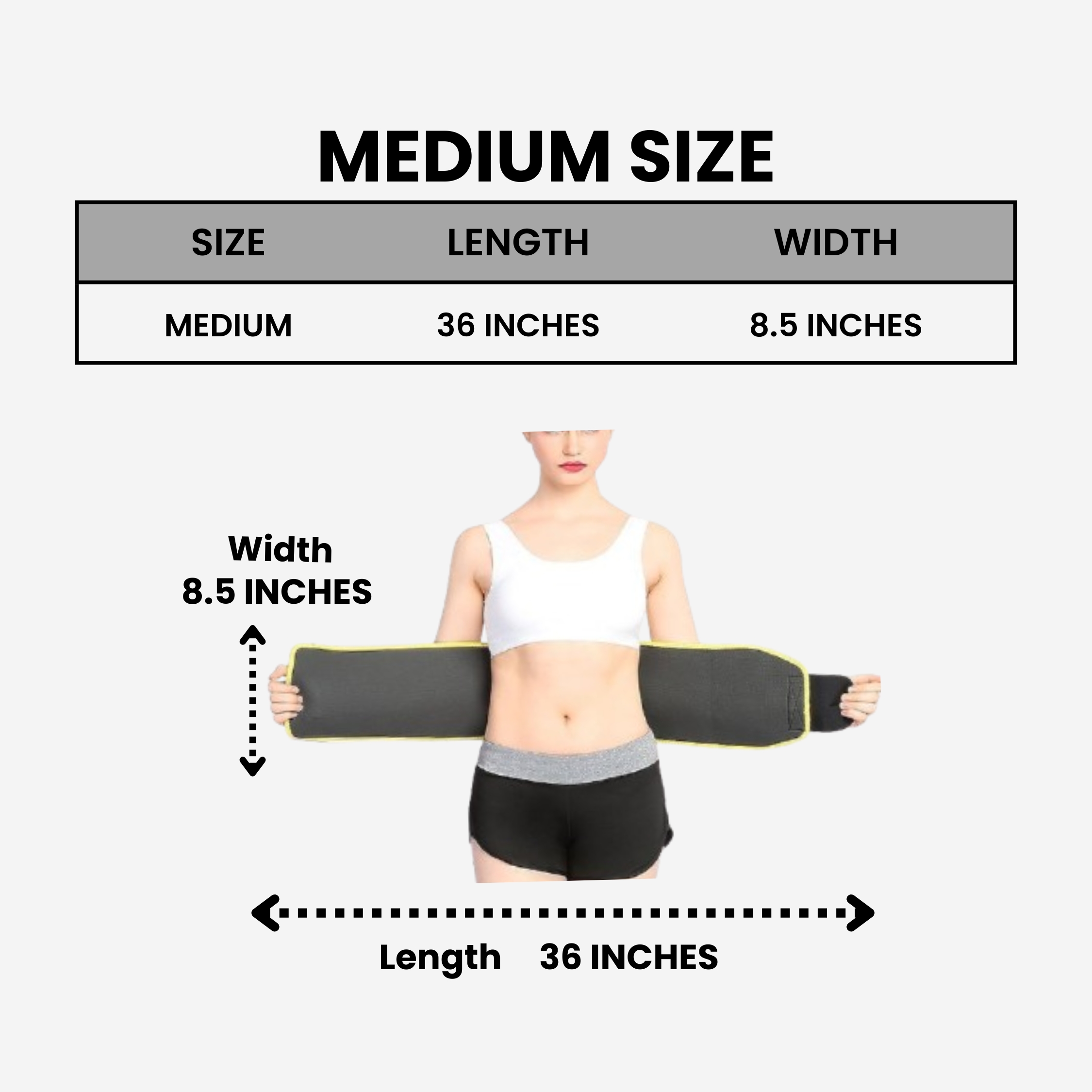 Hot Shaper Fitness Belt | Slimming & Sweat Support for All