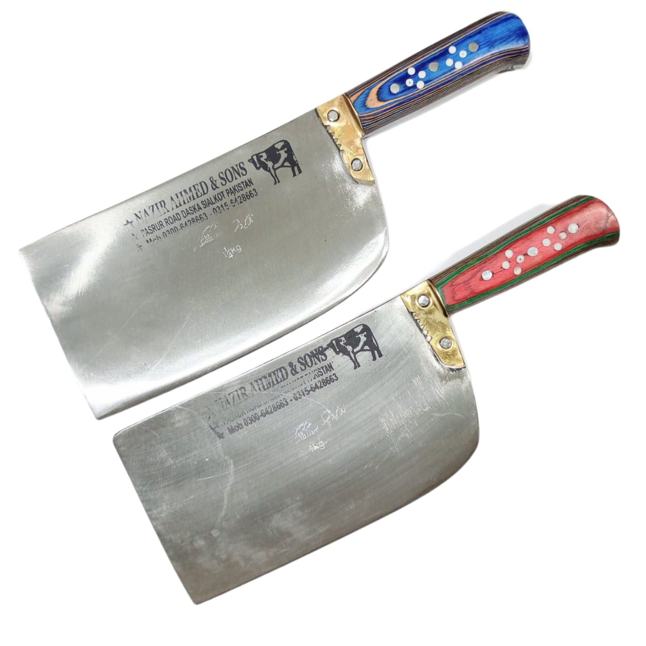 Eid ul Adha Meat Cleaver – Heavy Duty Rangin Daska Bugda Butcher Toka ...