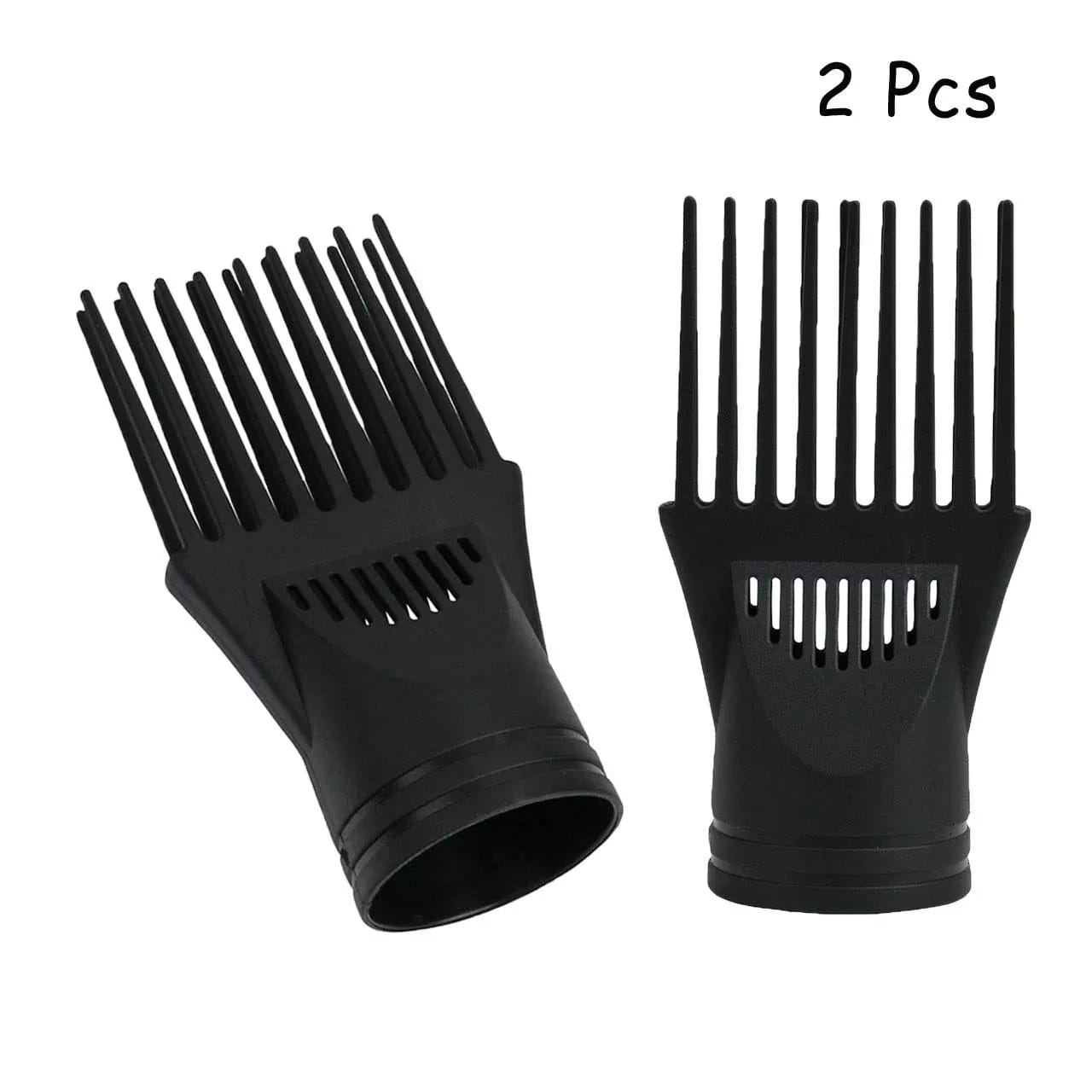 2 Pcs Hair Dryer Comb Nozzle for Big Hair Dryers Universal