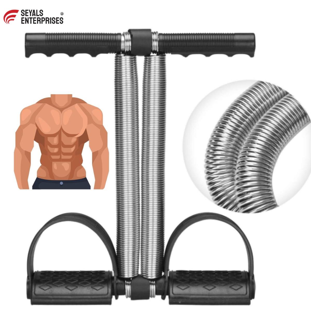 Seyals TUMMY TRIMMER DOUBLE SPRING Bally Fat Burner Home Workout Body Fitness Machine for Home Gym Workout Equipment Abs Women Exercise Machine for Weight Loss