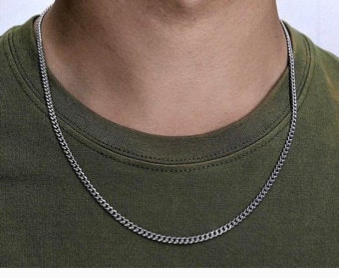 Silver chain for hot sale boy with price