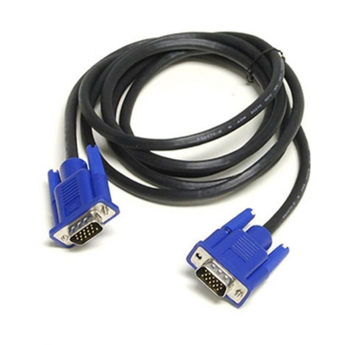 Vga Monitor Cable Male To Male 1080P High Resolution Cord For Pc Computer 1.5 Meter