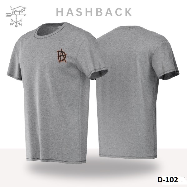 HashBack Printed Crew Neck T Shirt For Men - Round Neck VI