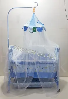 cradle swing with mosquito net