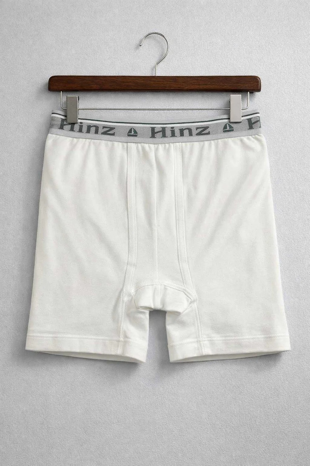 Hinz Men’s Signature Cotton Boxer Shorts – Polyester-Cotton Blend, Comfortable Fit for Everyday Wear 502