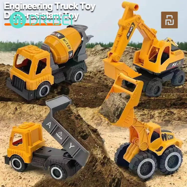 Realistic store construction toys