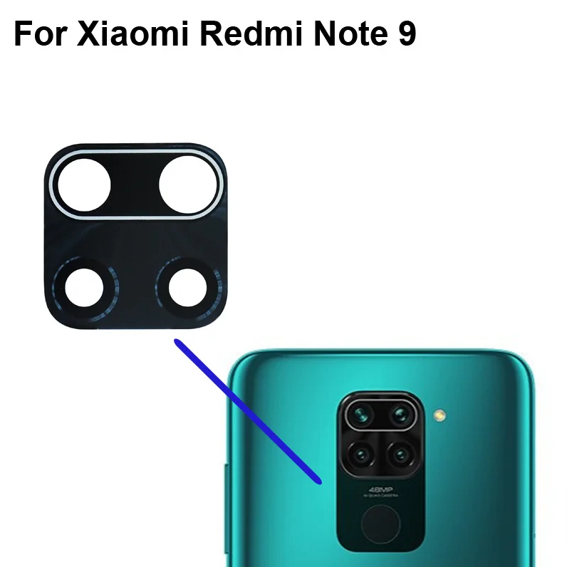 Redmi Note 9 Back Battery Cover Rear Door Housing Case with Buttons and antenna, Back Panel for Redmi Note 9