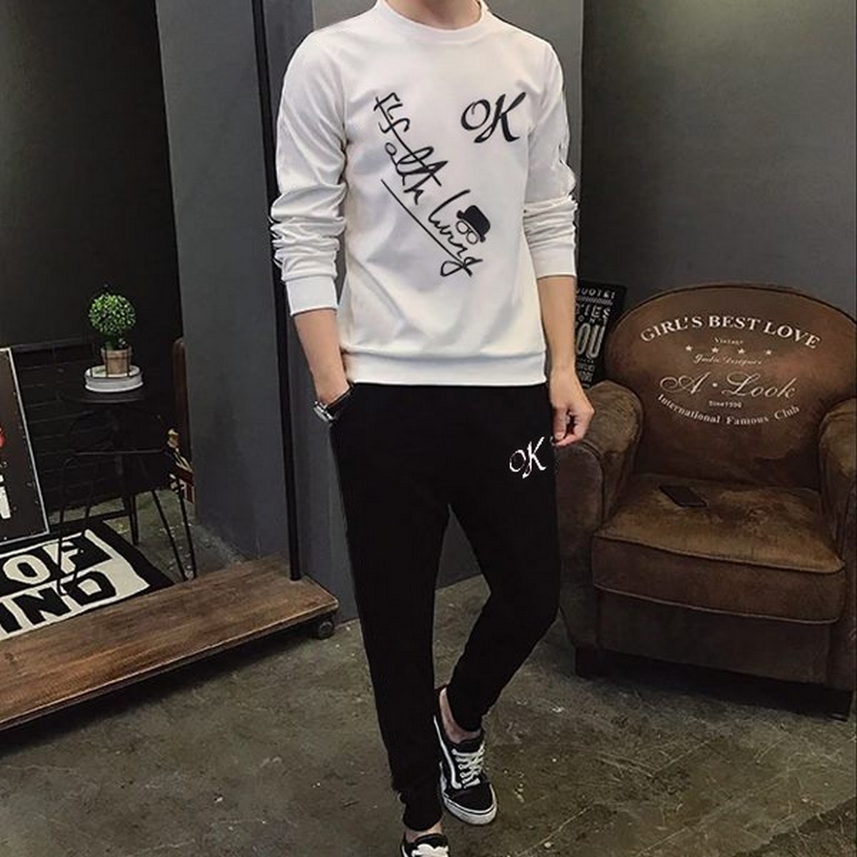 Summer Printed Tracksuit For Men & Boys - Soft & Comfortable Fabric T Shirt & Trouser Printed Tracksuit