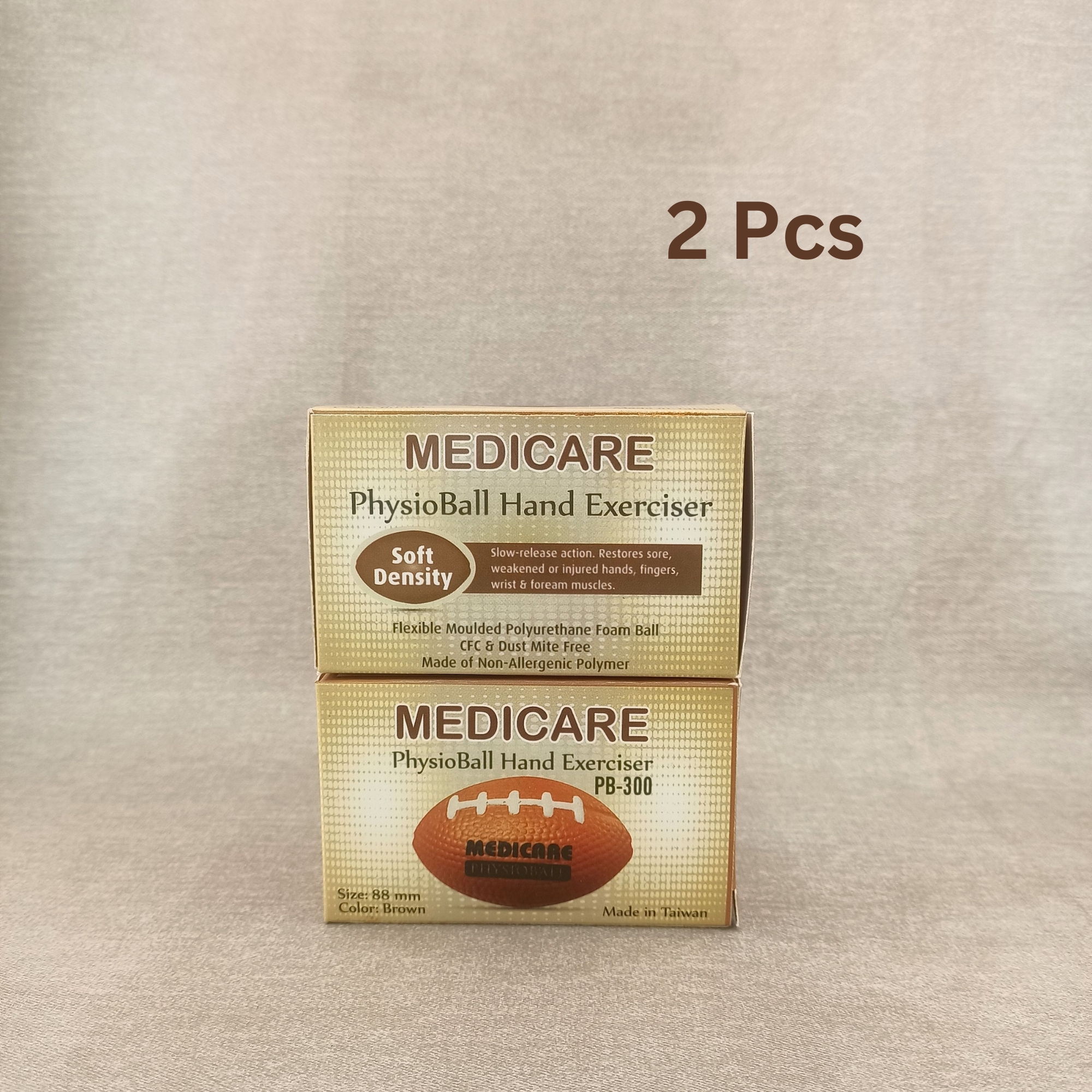 Medicare Physio Ball, 1 to 4 Pcs, Rugby Shaped Stress Relief Ball, Rugby Squishy Stress Relief Ball, Squeeze Ball, Imported Physio Ball, Hand Strengthening exercise, Hand Rehabilitation Exercise, Mini Football Sports Stress Ball, Made in Taiwan