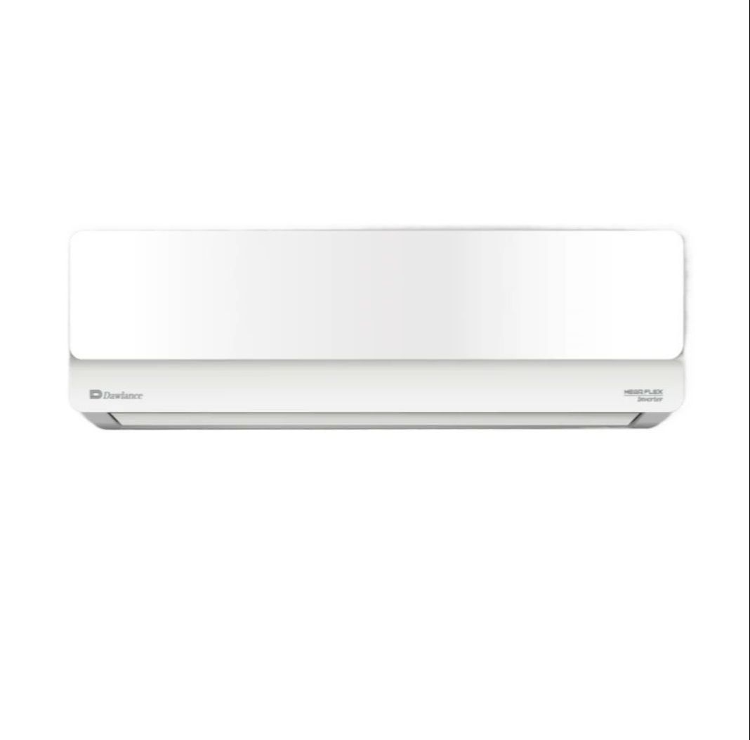 Dawlance Mega Flex Inverter 15 Black 1 Ton Split AC Heat & Cool DC Inverter 4D Airflow Gen Mode 6-in-1 Health Filters 12 Years Compressor Warranty
