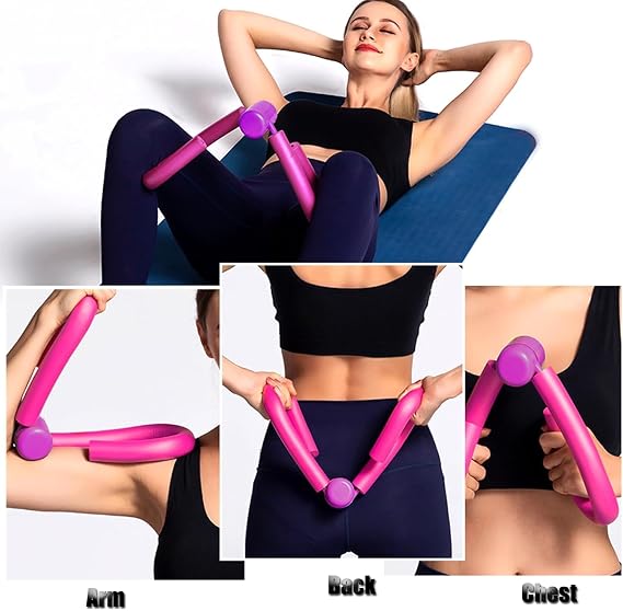 Multifunction Thigh Exerciser | Hip and Pelvis Trainer for Women | Inner Thigh Muscle Fitness Equipment | Toning Arm Leg Exerciser for Home Gym | Pelvic Floor Strengthening Device