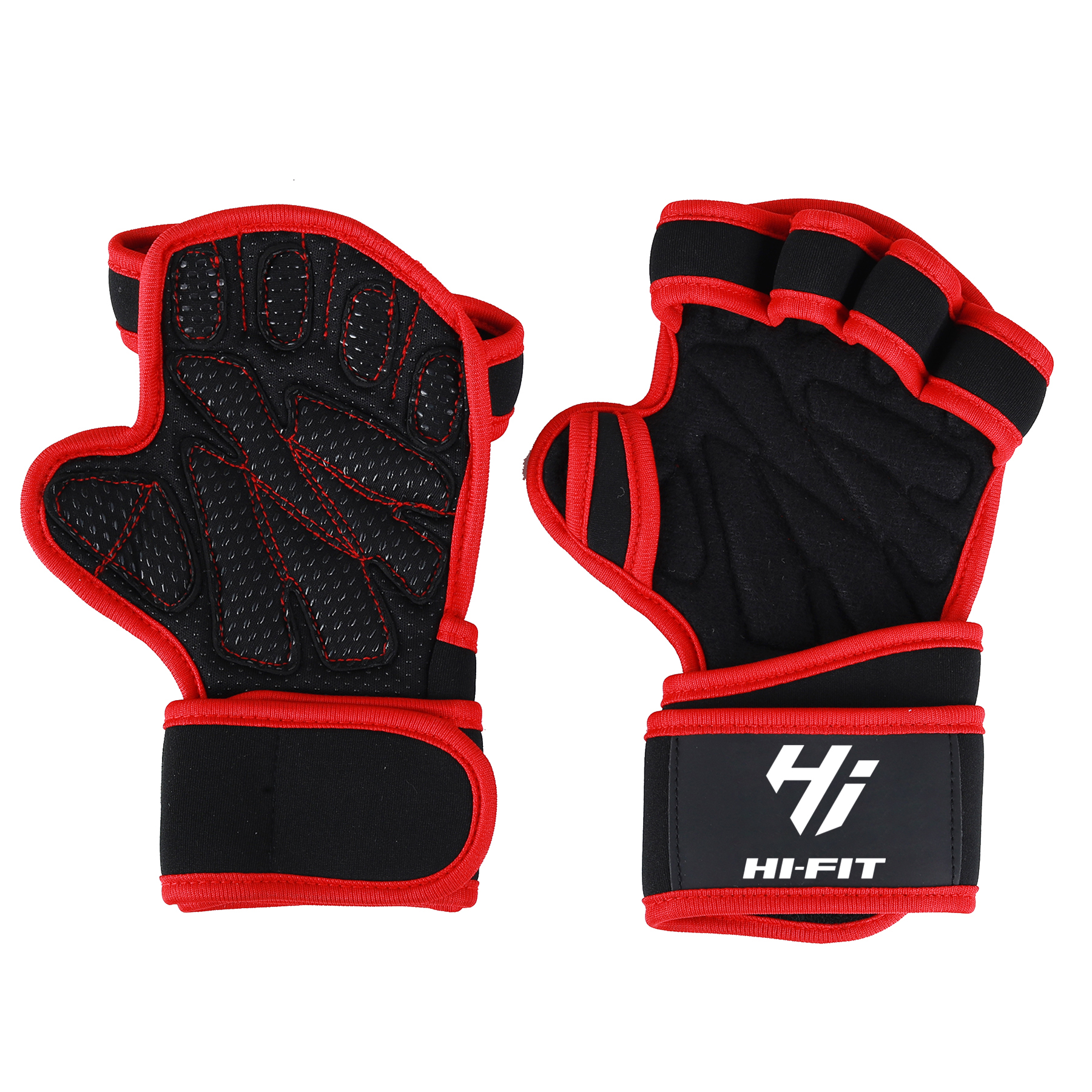 Weightlifting Gym Gloves for Workout, Weightlifting Gym Cross Training Pull Ups Exercise Hi-Fit