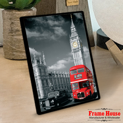 Motivational Quotes Photo Frame Set - Horizontal and Vertical Wall Decor for Home
