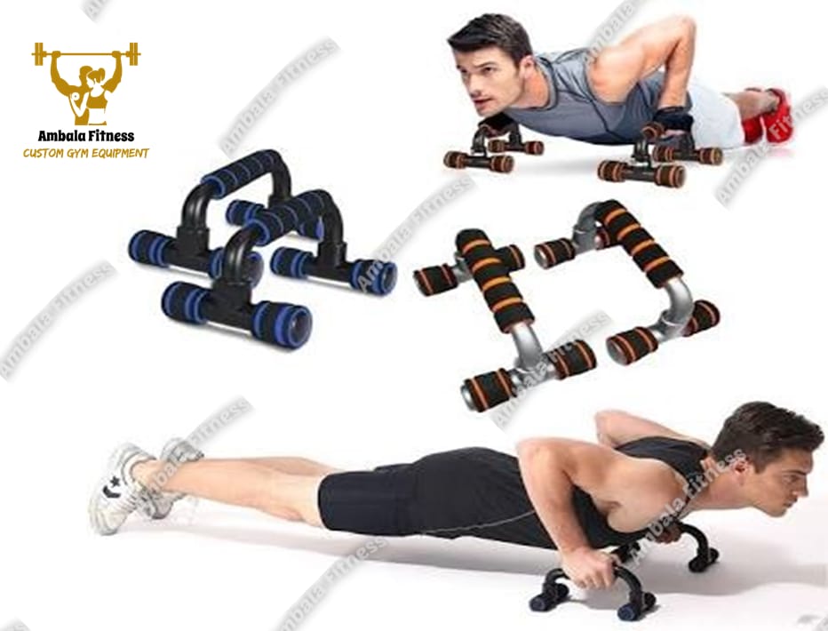 2pcs H I-shaped ABS Fitness Push Up Bar Push-Ups Stands Bars Tool Fitness Chest Training Exercise Sponge Hand Grip Trainer New