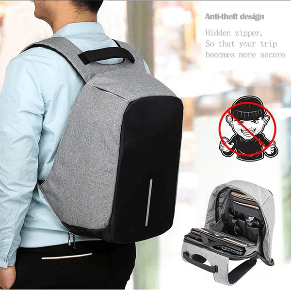 anti theft design backpack