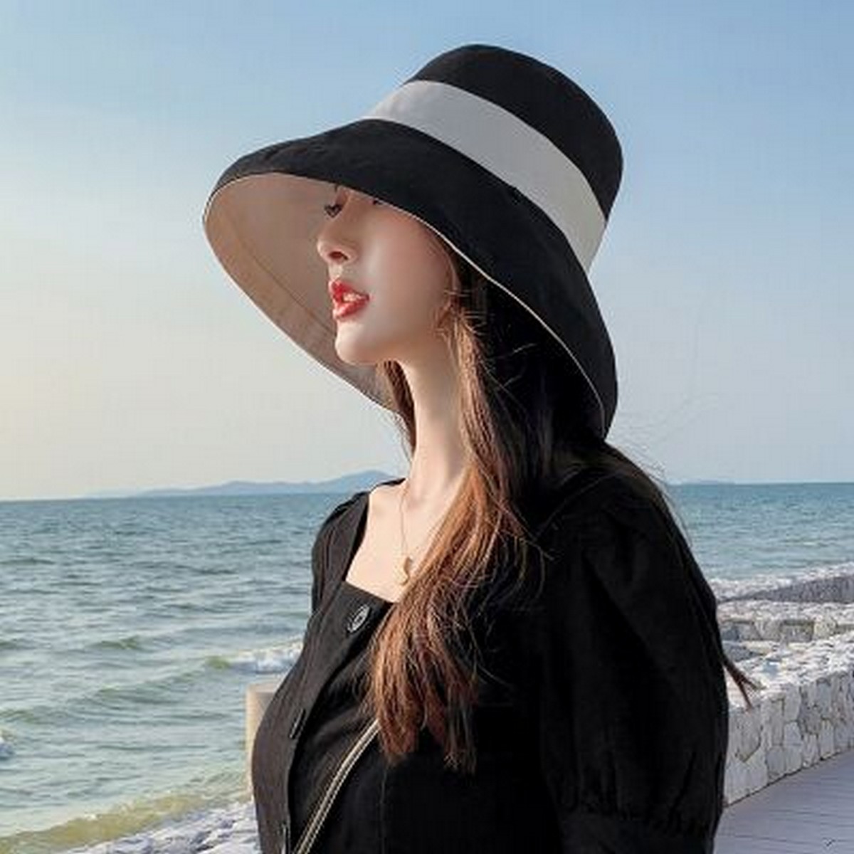 2020 French Cloth Wide Brim Sun 