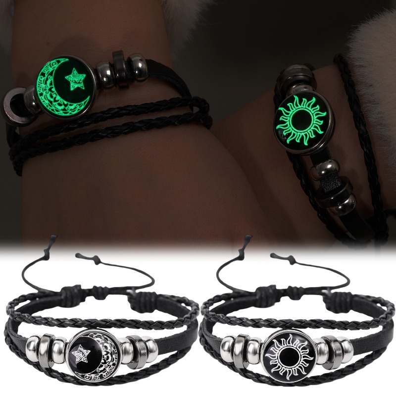 vibrating couple bracelets price in pakistan TOTWOO Touch Bracelets for Couples, Vibration & Light up for Love Couples main image 1