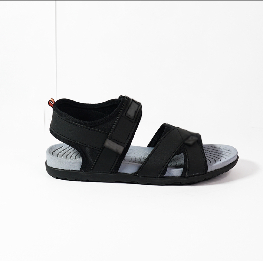 Sandle For Mens Outdoor Comfortable light Weight Walking Breathable Sandals For Mens Suitable For All Occasion Available In Black Orange Colours