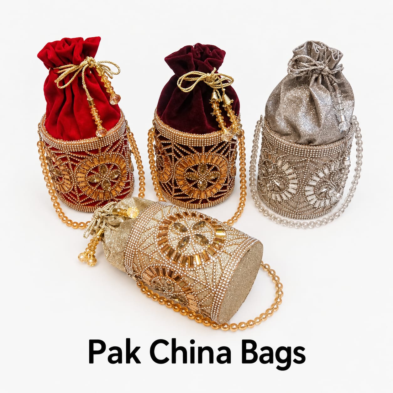 Bridal Potli Bag Elegant Party Wear Clutch for Women