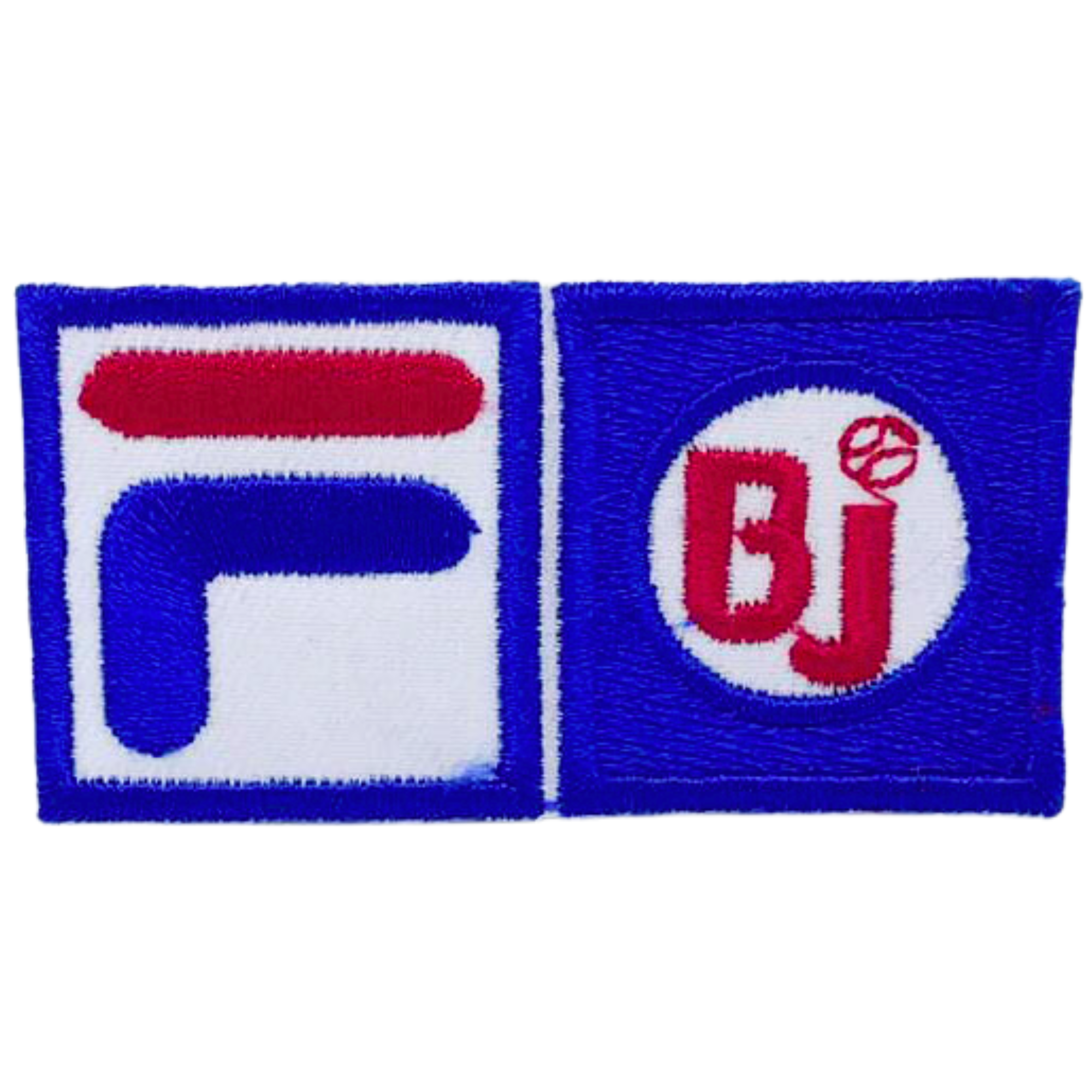 Embroidery FiLA Pro Sports Logo Blue Iron on Sew on  Patch  kids clothing jeans repair bag cap shirt jacket shoes sports craft badge