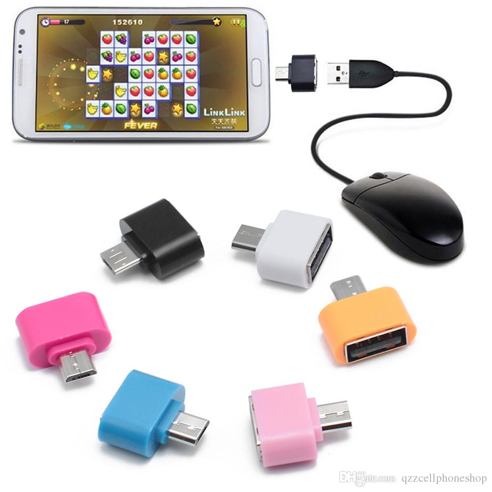Universal Usb To Android Adapter For Android Mobile Mini USB To Android Jack Splitter smartphone USB Android Connectors OTG Converter