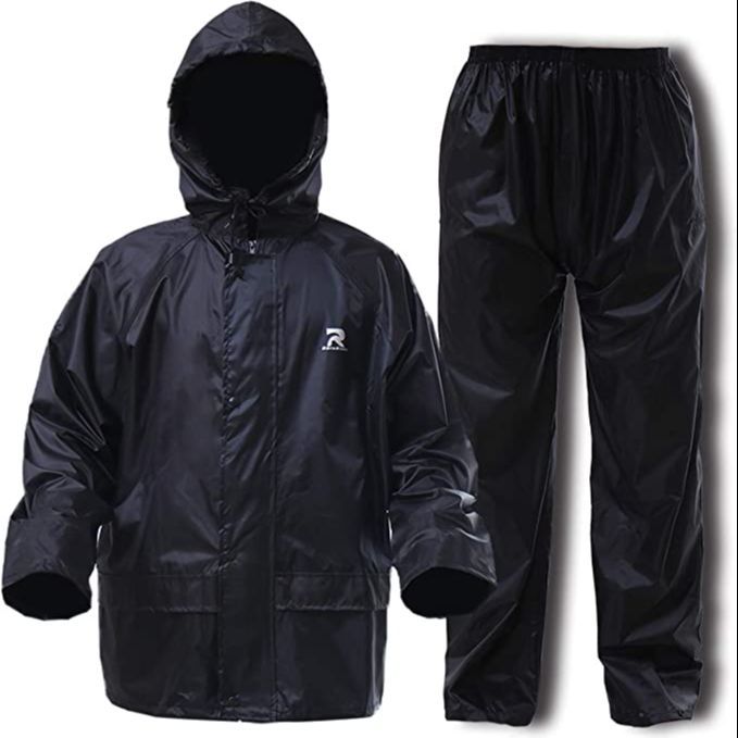 Rain Suit / LITE WATER PROOF / Rainsuit / Rain Cote With Trouser / With Cap For Men And Women