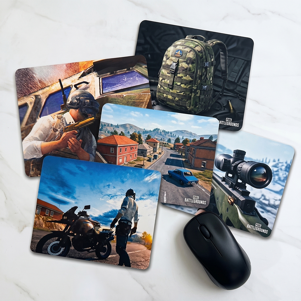 PUBG Gaming Mouse Pad 22x18cm | Smooth Surface Small Mouse Pad for PC & Laptop price in Pakistan