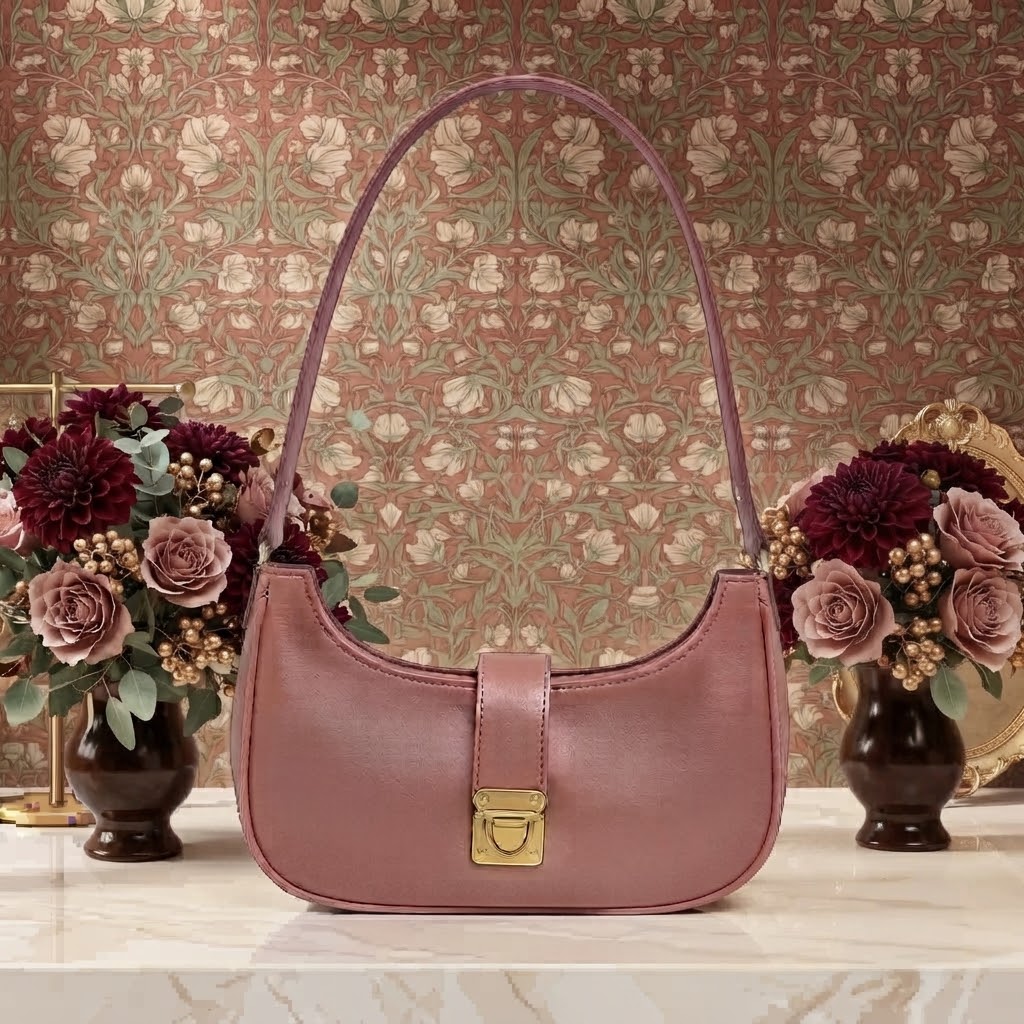 Half Moon Bag Handbag for girls - Bags for girls - Leather Bag for women - Shoulder bags for ladies - casual handbag - Phone pouch - Crossbody & Shoulder bag for gift - Purse for girls