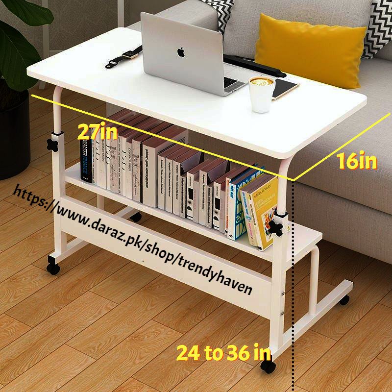 Adjustable Height Laptop Table, Computer Table, Gaming Table, Study