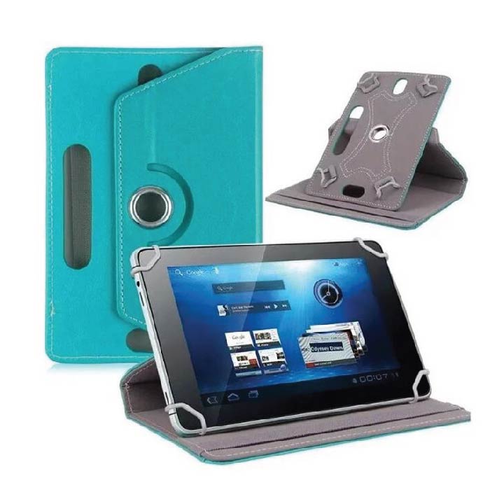 7 / 8  / 10 Universal Leather 360 Rotation Tablet Book Cover For pad And Android Tab