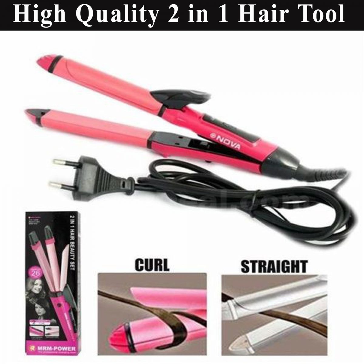 nova 1818 hair straightener