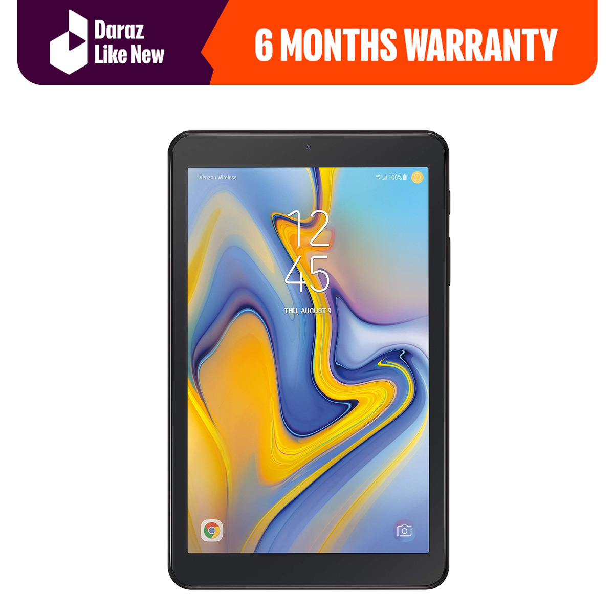 Samsung Galaxy Tab A T387 | 8-Inch WiFi Tablet | 2GB RAM | 32GB ROM | Black | PUBG Support | Good Condition | FREE Tablet Cover