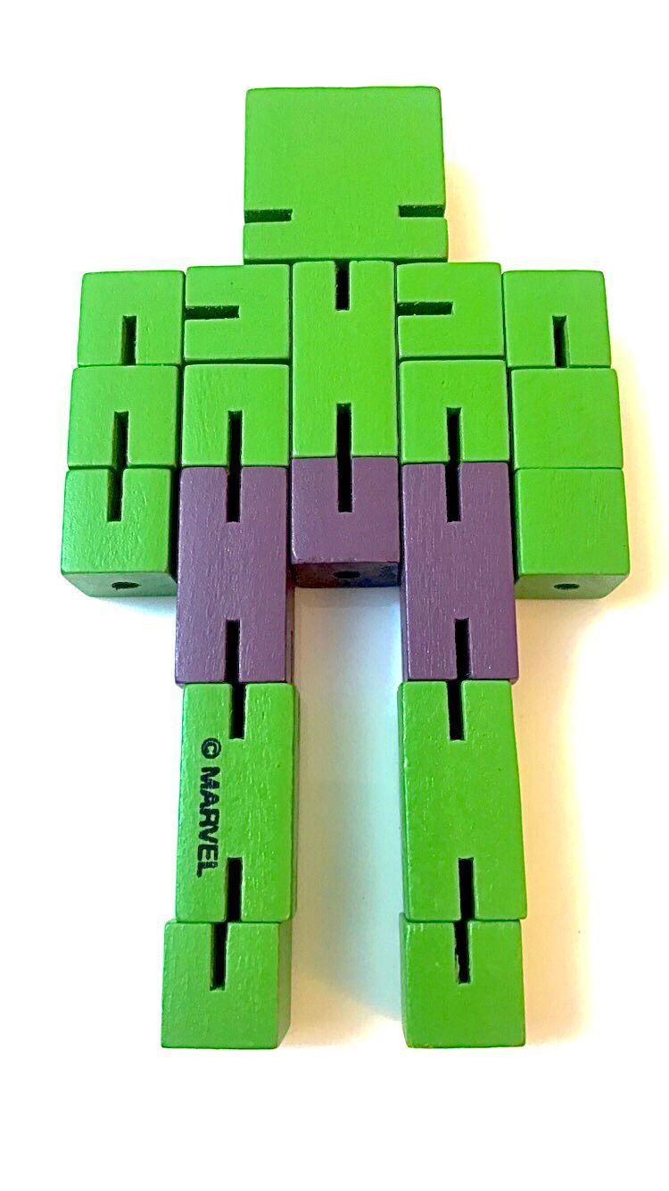 Wooden Puzzle Robot for Kids, Brain Teaserr