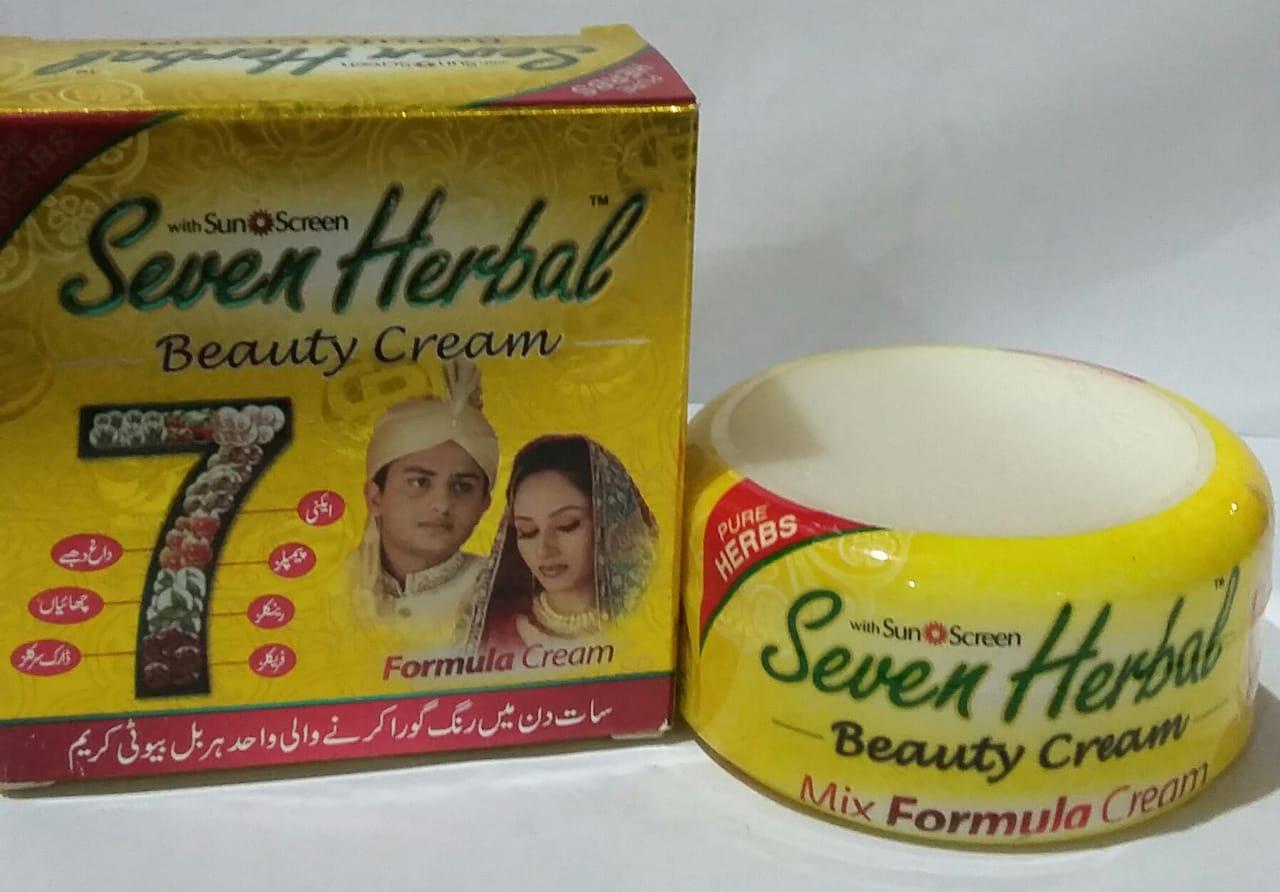 seven herbal cream