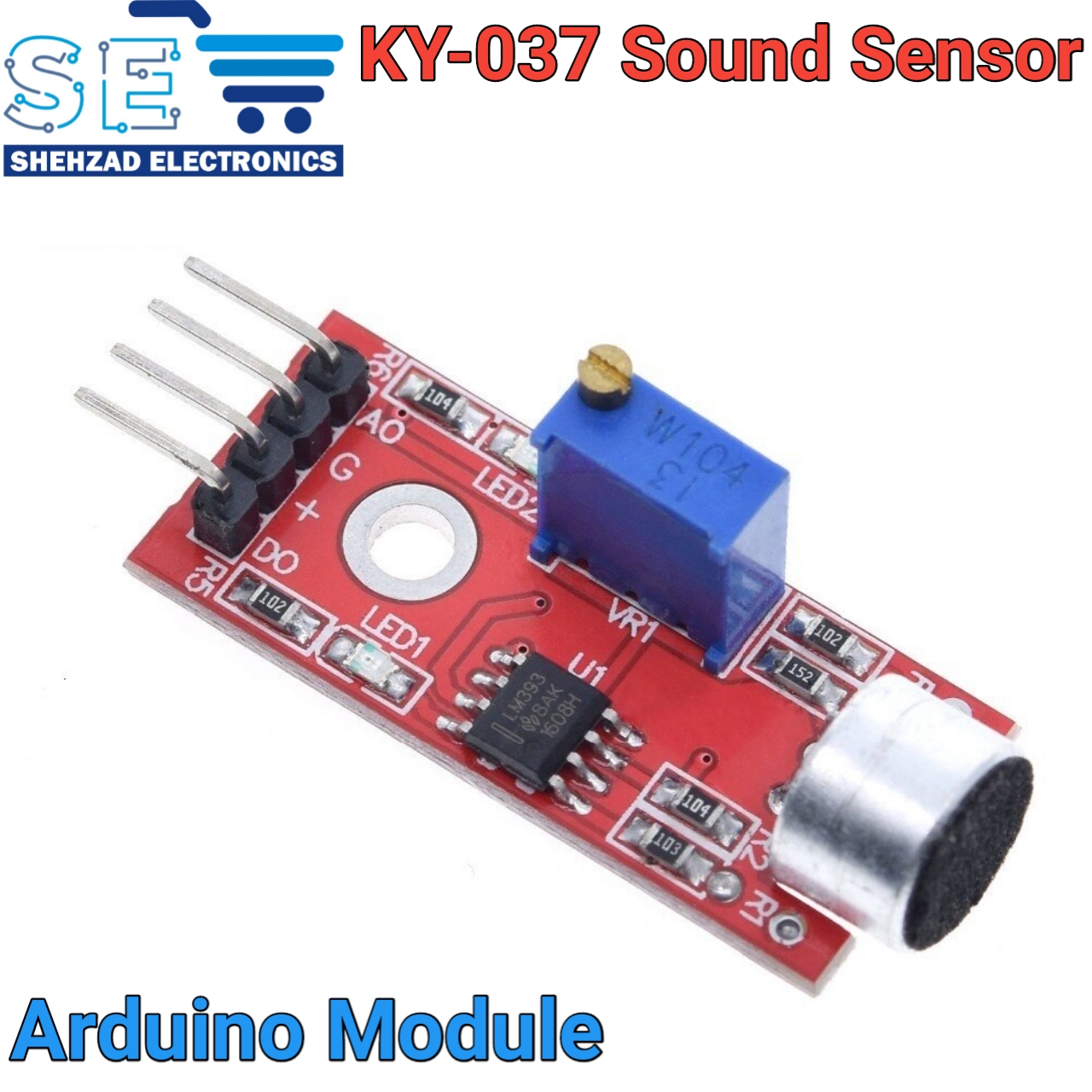 High Sensitivity Sound Microphone Sensor Detection Module For AVR PIC KY-037