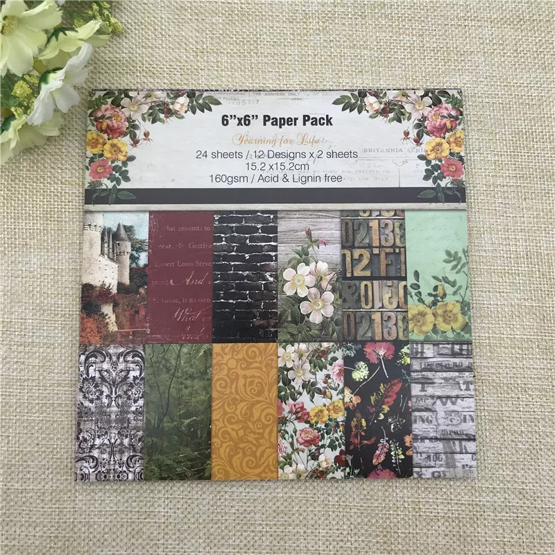 30pcs/pack Vintage Materials Paper DIY Scrapbooking Journal Craft Paper 1 Land Of Bees