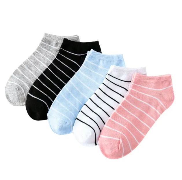 Cute Ankle Socks for Girls Soft Cotton Ladies Socks Comfortable Summer Low Cut Socks for Women Pakistan