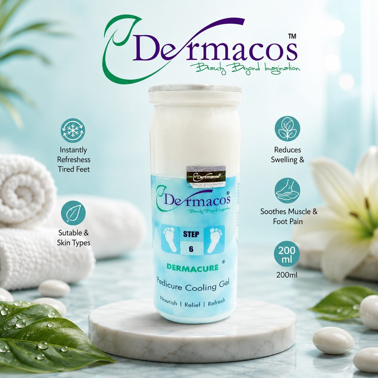 Pedicure Cooling Gel () | Body Care | 200ml