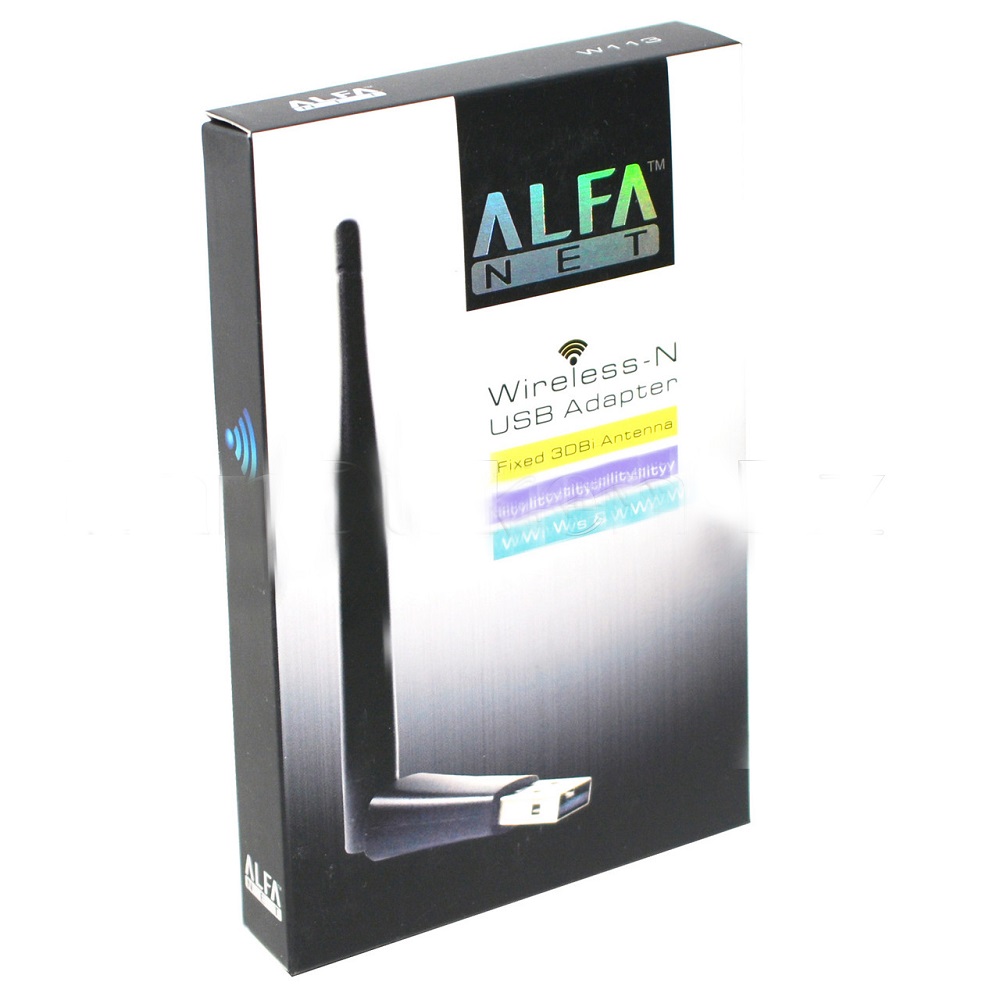 Usb Wifi Wireless-N USB Adapter Dongle with Antenna, Receiver, Catcher - Wifi Adapter For PC & Laptop (W-113)