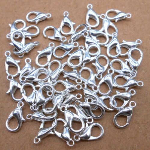 Muka Lock Lobster Clasps Hooks Jewelry Marking End Clasps Connectors For Necklaces Bracelets DIY Jewelry Findings Accessories 5 Pcs