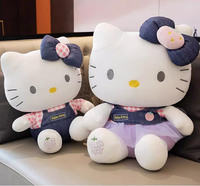 Cute Hello Kitty  Stuff Toy Hello Kitty Cartoon Plushie Plush Doll Stuffed